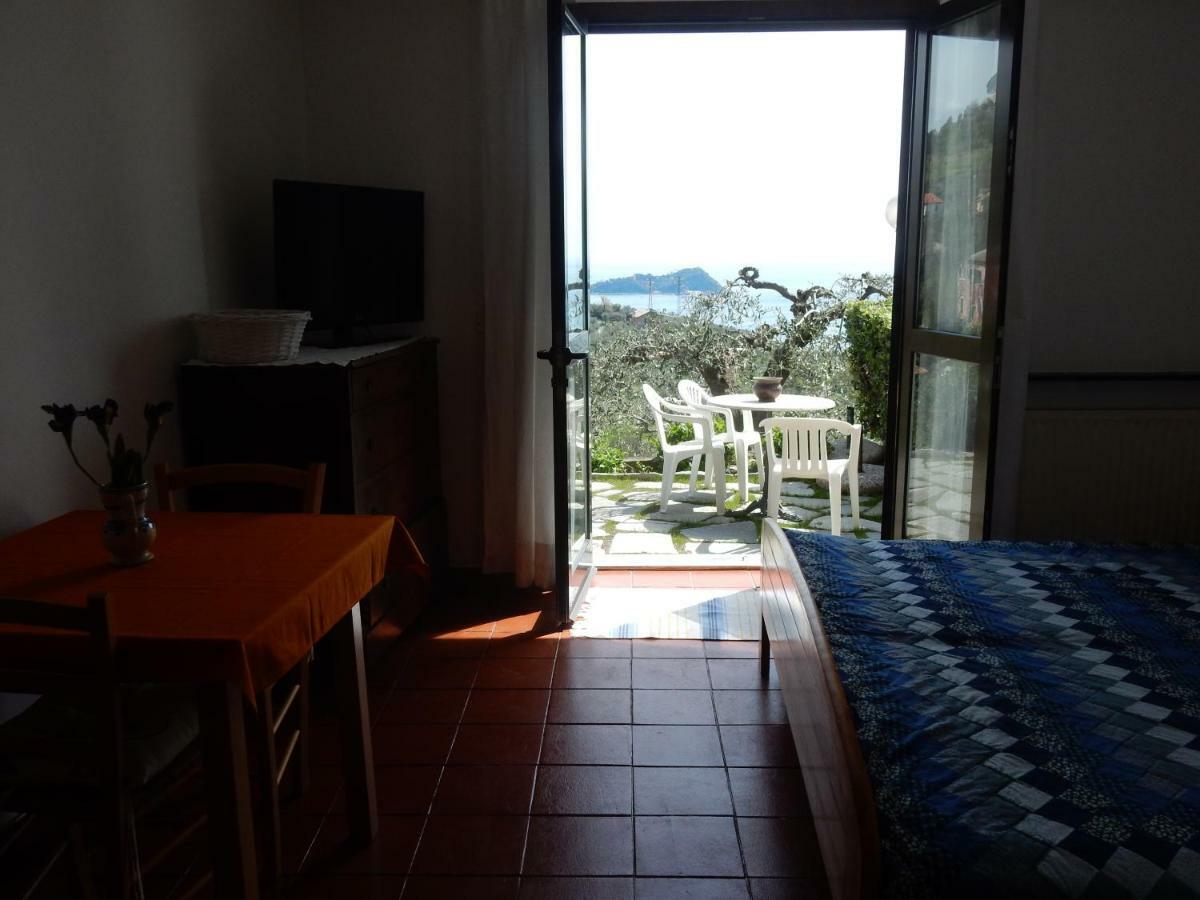 Villa Vista Mare Lavagna Buitenkant foto