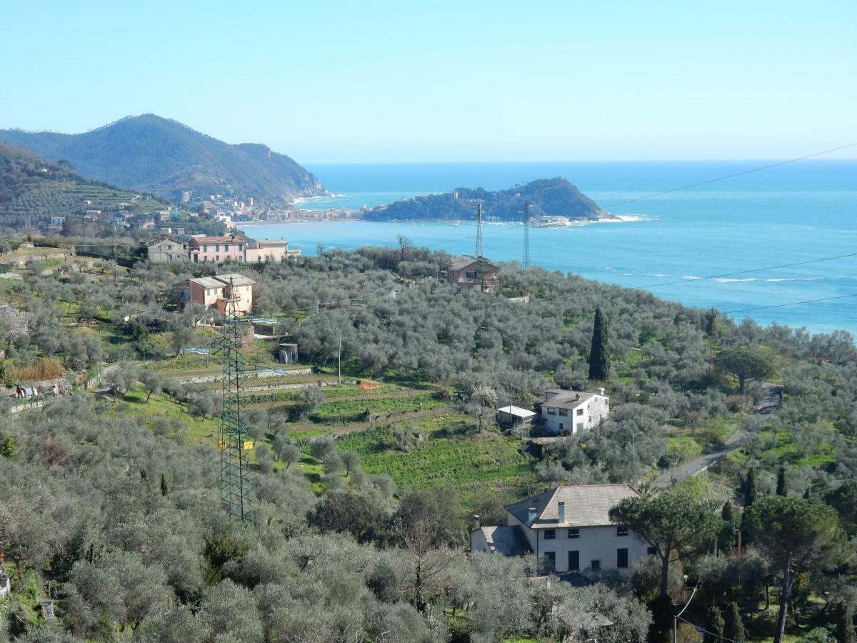 Villa Vista Mare Lavagna Buitenkant foto